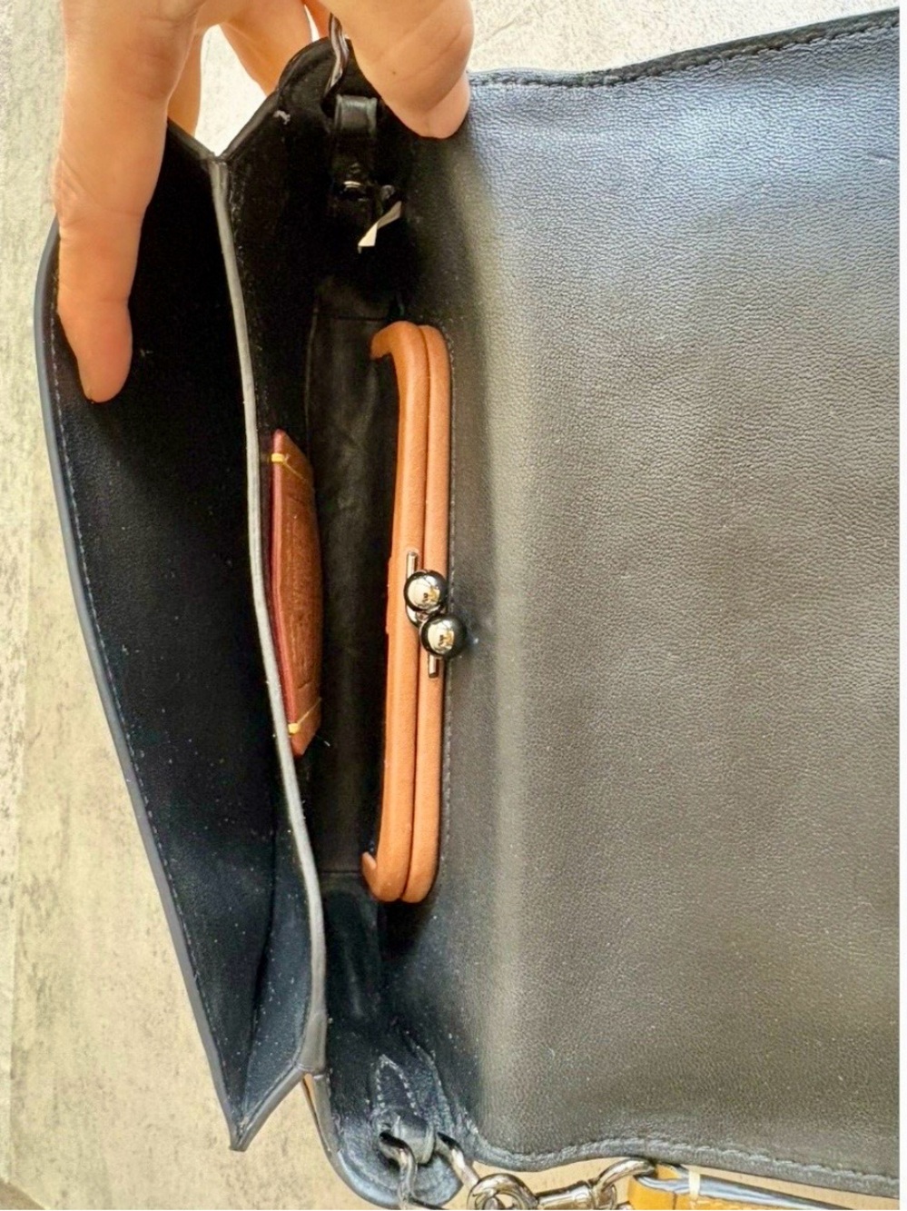 COACH x DISNEY 1941 Dinky Skating Mickey Mouse Yellow CrossBody Leather Bag 3793 - Picture 7 of 14